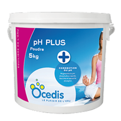 PH PLUS 5kg Poudre - Equilibre de l'eau - Ocedis