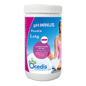 PH MINUS poudre 1,5kg - Equilibre de l'eau - Ocedis