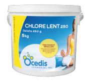 Chlore Lent 5kg - Desinfection - Ocedis