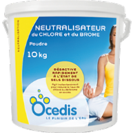 Neutralisateur de Chlore/Brome 10kg - Desinfection - Ocedis