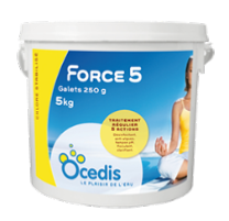 Chlore Force 5 - 5kg - Desinfection - Ocedis